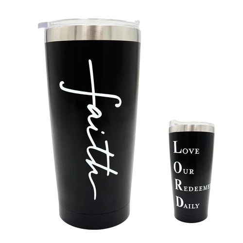 Faith Small Tumbler (Black)
