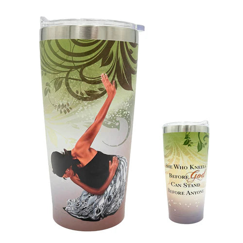 She Who Kneels Small Tumbler