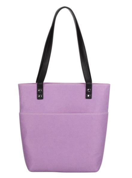 Fashion-Be Still And Know-Lavender Tote Bag