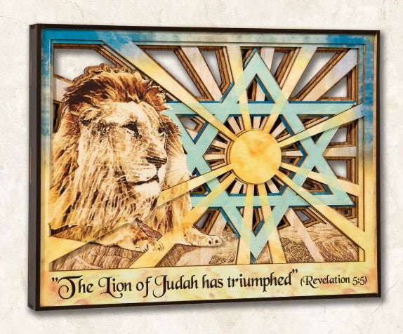 Lion of Judah Wood Cut Out