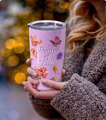 Woman of Faith Travel Mug