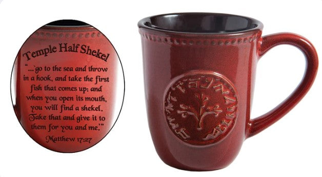 Temple Half Shekel Mug