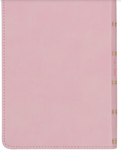 Ballet Pink Large Print Compact King James Version Bible