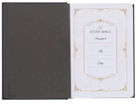 Hardcover Large Print King James Version Study Bible