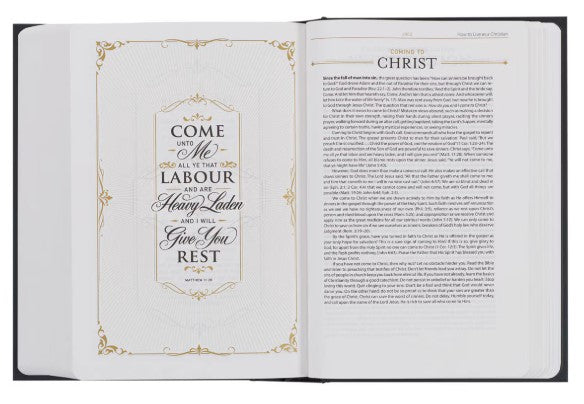 Hardcover Large Print King James Version Study Bible