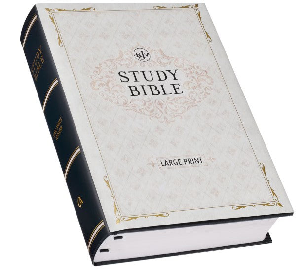 Hardcover Large Print King James Version Study Bible