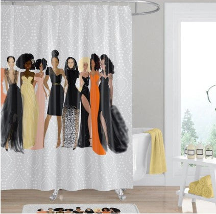 SISTER FRIENDS SHOWER CURTAIN