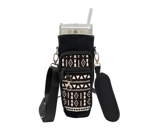 Mudcloth Tumbler Carrier