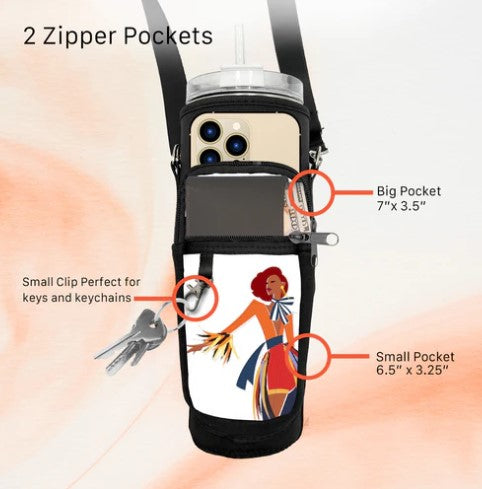 Empowered Woman Tumbler Carrier