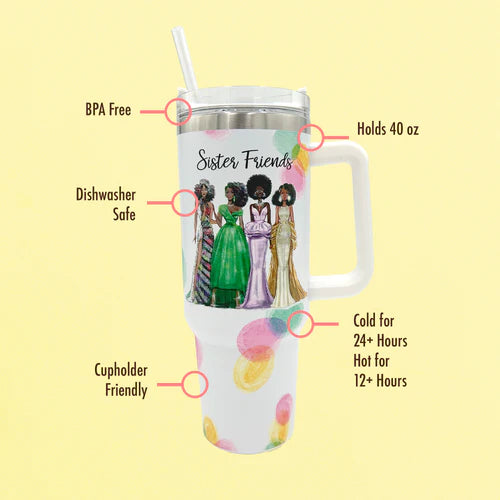 Sister Friends Tumbler