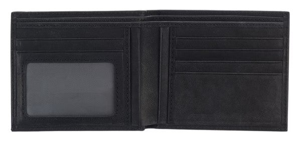 Silver Cross Black Genuine Leather Wallet